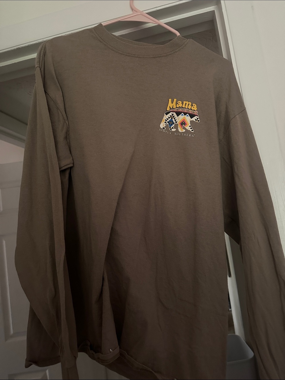 Simply southern Mama Bear Graphic Long-Sleeve Shirt -